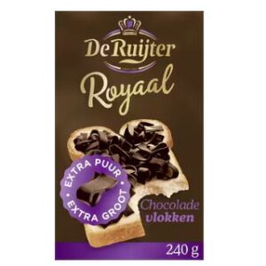 De Ruijter Royaal Chocoladevlokken 240g