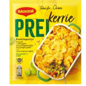 MAGGI Ovenschotel Kruidenmix Prei Kerrie 64g