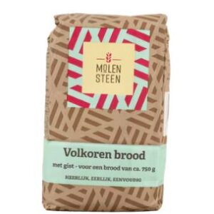 Molensteen Mix voor Volkoren brood 500g