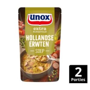 Unox Extra Rijkgevuld Soep In Zak Hollandse Erwten 570 ml