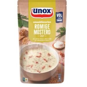 Unox Smaakfavoriet Soep In Zak Romige Mosterd 570 ml